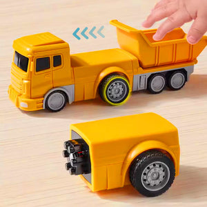 🔥49% Off🔥Magnetic Transform Engineering Car Assembled Toys